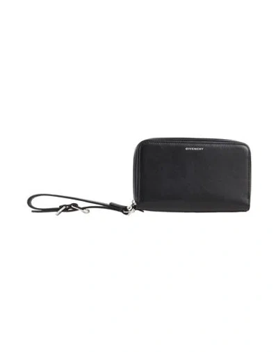 Givenchy Woman Wallet Black Size - Leather