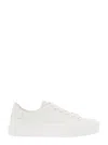 GIVENCHY WOMANS CITY SPORT WHITE LEATHER trainers