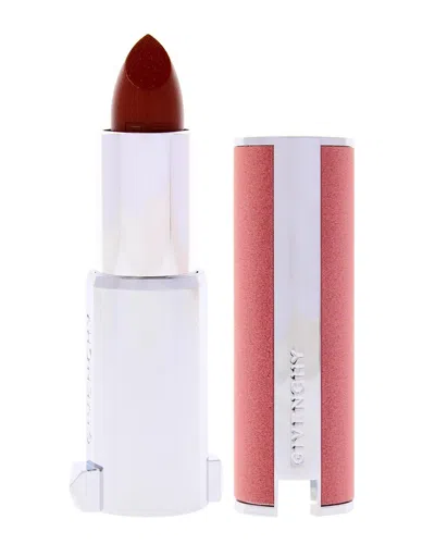 Givenchy Women's 0.12oz 52 Brun Epice Le Rouge Sheer Velvet Matte Lipstick  (refillable) In Red