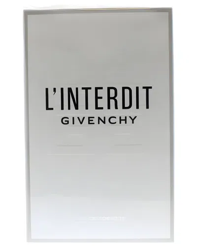 Givenchy Women's 2.6oz L'interdit Edt In Transparent