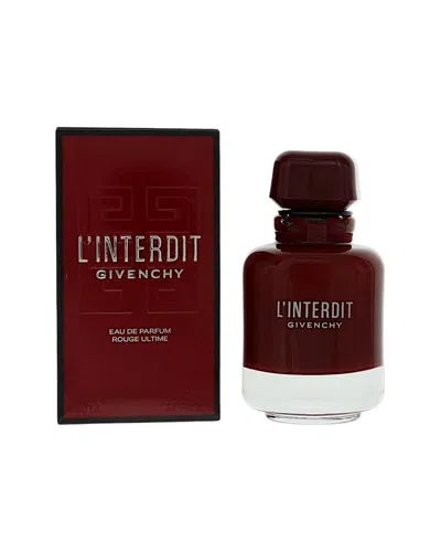 Givenchy Women's 2.7oz L' Interdit Rouge Ultime Edp In Transparent
