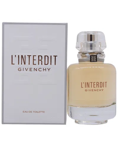 Givenchy Women's 2.7oz L'interdit Edt Spray In White