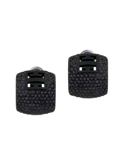 Givenchy Women's 4g Earrings In Metal With Crystals In Black
