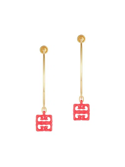 Givenchy Women's 4g Liquid Earrings In Metal And Resin In Gold
