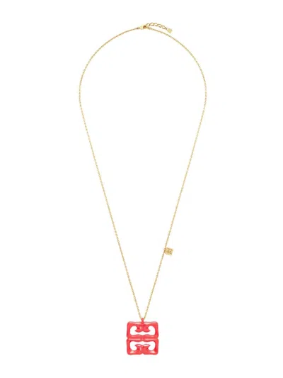 Givenchy Women's 4g Liquid Necklace In Metal And Resin In Gold
