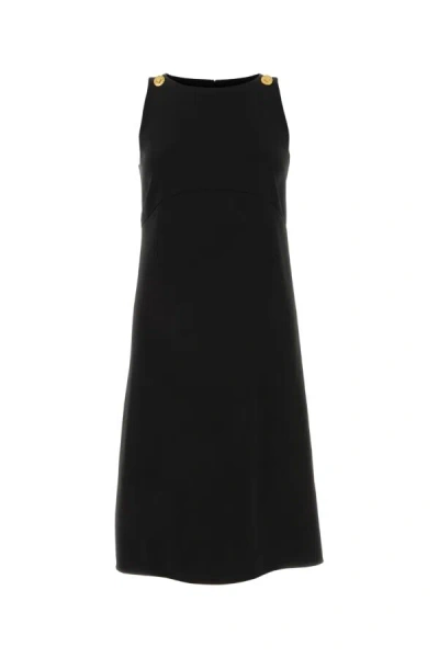 Givenchy Button-detail Sleeveless Dress In Black