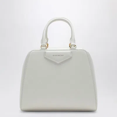 Givenchy Antigona Cube Mini Bag Ivory Women In Ecru