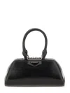 Givenchy Women Antigona East West Small Leather Shoulder Bag In Black