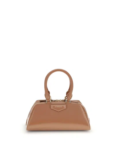 Givenchy Women Antigona East-west Mini Handbag In Brown