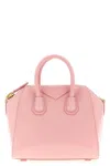 Givenchy Antigona Mini Top-handle Bag In Patent Leather In Pink