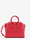 Givenchy Mini Leather Shoulder Bag With Structured Shape In Red