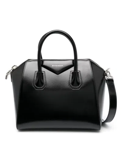 Givenchy Women Black Leather Small Antigona Handbag