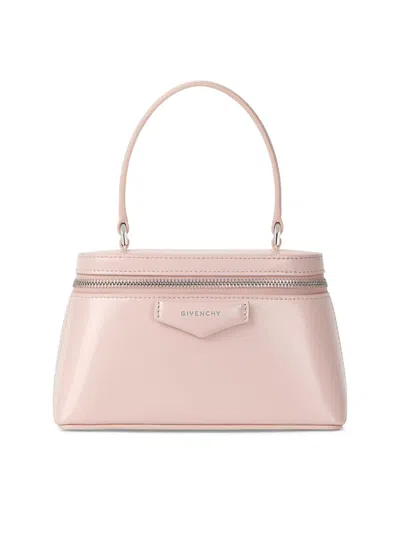 Givenchy Women's Antigona Vanity Bag In Box Leather With Chain In Pink