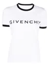 Givenchy Women Logo Print T-shirt In White