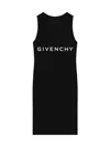 Givenchy Women's Archetype Tank Dress In Jersey In Black