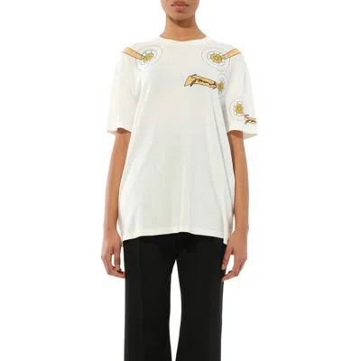 Givenchy Women's Aries Print T-shirt In Ecru