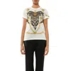Givenchy Aries T-shirt Ecru White / M In Ecru
