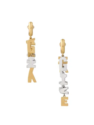 Givenchy Women's Asymmetric Earrings In Metal In Gold