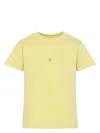 Givenchy Back Bow T-shirt In Yellow,orange