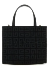 Givenchy Woman Black Fabric Mini G-tote Handbag In Black