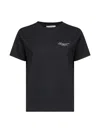 Givenchy Women Black  Stamp Print T-shirt In Black