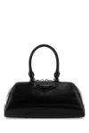 Givenchy Women Black Leather Small Antigona East-west Handbag In Black