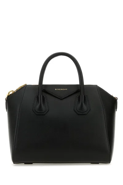 Givenchy Women Black Leather Small Antigona Handbag