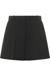 Givenchy Black Solid Shorts In Black