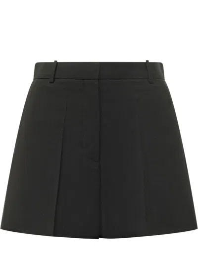 Givenchy Black Solid Shorts