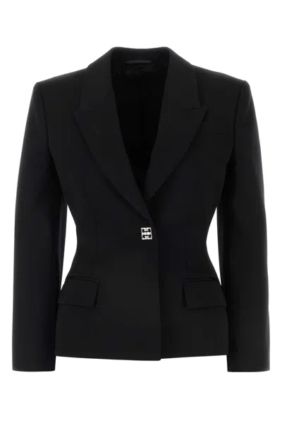 Givenchy Women Black Wool Blazer
