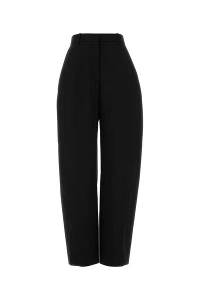 Givenchy Women Black Wool Wide-leg Pant
