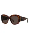 Givenchy Bold 53mm Gradient Butterfly Sunglasses In Brown