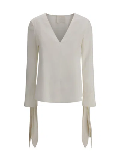 GIVENCHY GIVENCHY WOMEN BOW CUFFS BLOUSE