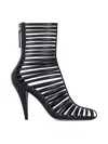 Givenchy Cage Ankle Boots In Leather In Black