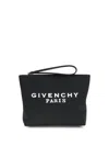 Givenchy Women Canvas Pouch Bag In Black