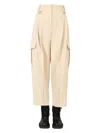 Givenchy Cargo-style Straight-leg Trousers In Ivory