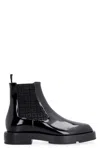 Givenchy Woman Ankle Boots Black Size 8 Leather, Textile Fibers In Black