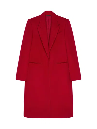 Givenchy Women's Coat In Wool In Red