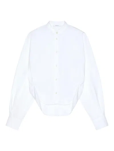 GIVENCHY WOMEN'S COCOON SLASHED SHIRT IN POPLIN