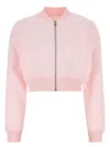Givenchy Cropped Cotton Bomber Jacket