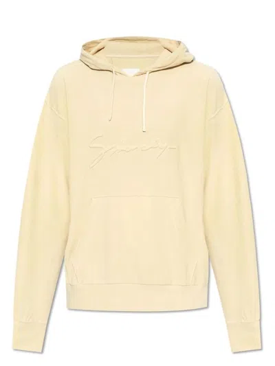 GIVENCHY WOMEN'S CREAM STRETCH CORDUROY SWEATSHIRT