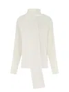 Givenchy White Crepe Blouse