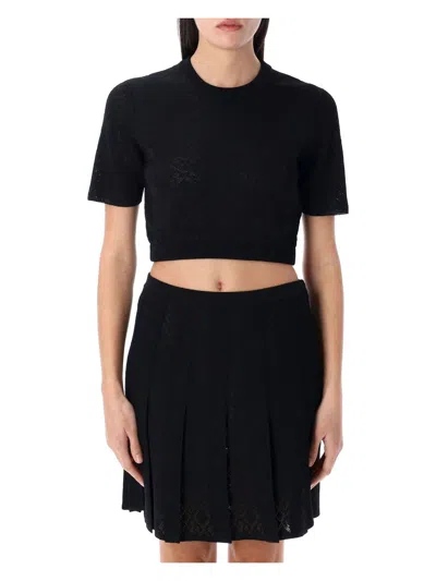 GIVENCHY WOMEN'S CROPPED SWEATER