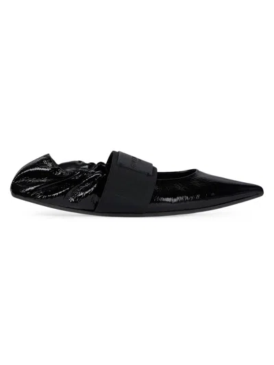 GIVENCHY WOMEN'S CRUSH BALLERINAS IN NAPLACK LEATHER