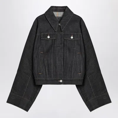 Givenchy Women's Dark Blue Denim Jacket