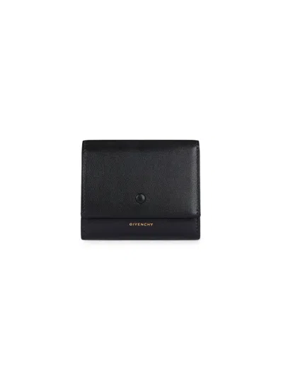 Givenchy Women's Day Wallet In Shiny Leather In Black
