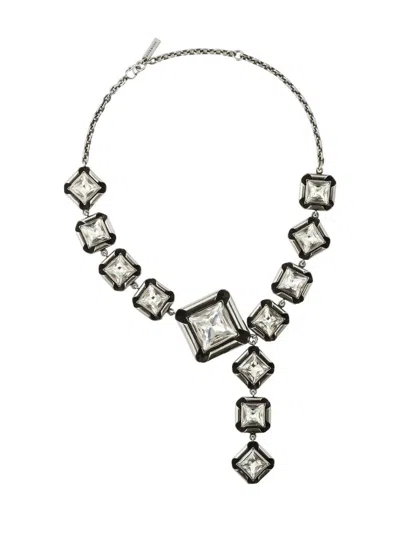 Givenchy Women's Deconstructed Crystals Necklace In Metal And Crystals