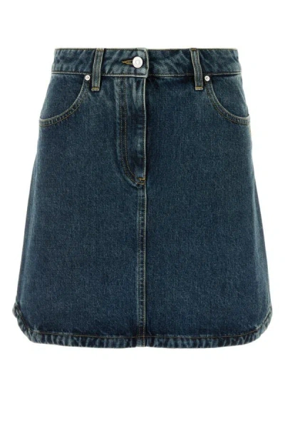 GIVENCHY GIVENCHY WOMEN DENIM SKIRT