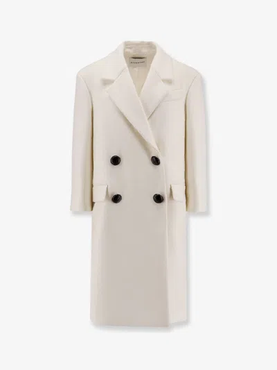 GIVENCHY GIVENCHY WOMEN DOUBLE-BREASTED WOOL COAT