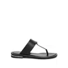 Givenchy Women's Double Chain Sandals In Black
